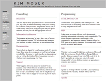 Tablet Screenshot of kmoser.com